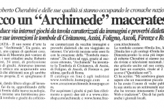 Corriere Macerata 8 luglio 2000